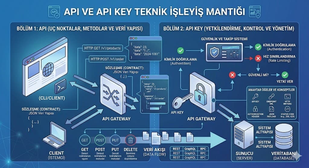 API Nedir? Teknik İşleyiş ve Kullanım Rehberi